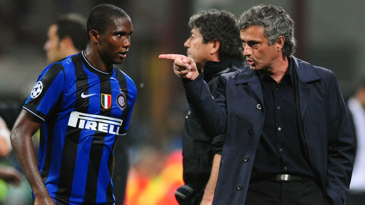 Samuel Eto'o i Jose Mourinho