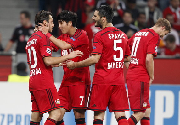 GERMANY SOCCER UEFA CHAMPIONS LEAGUE (Bayer 04 Leverkusen vs SL Benfica Lisbon)