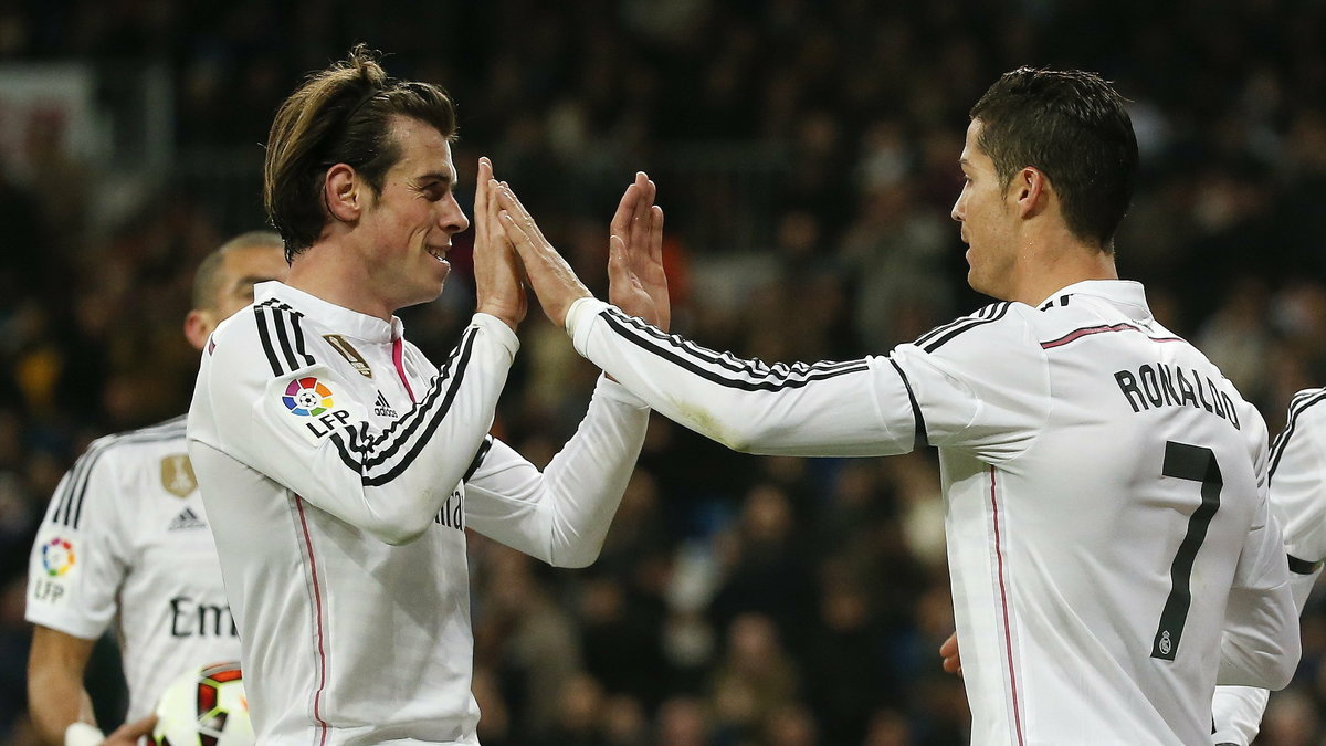 Gareth Bale (L) i Cristiano Ronaldo