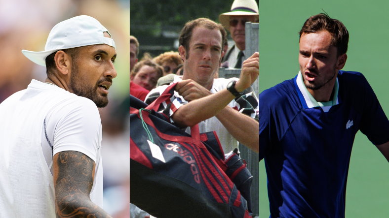 Nick Kyrgios, Jeff Tarango i Danił Miedwiediew