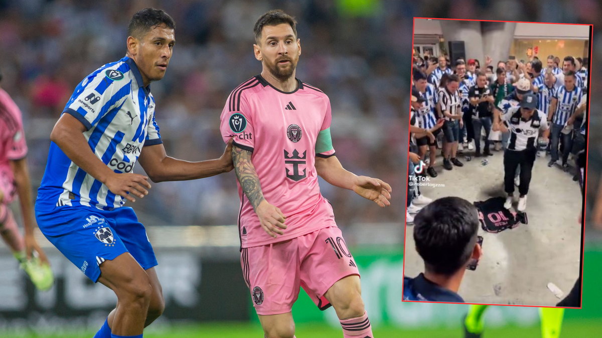 Lionel Messi w meczu Monterrey Rayados – Inter Miami w rewanżu w ćwierćfinałach Pucharu Mistrzów CONCACAF