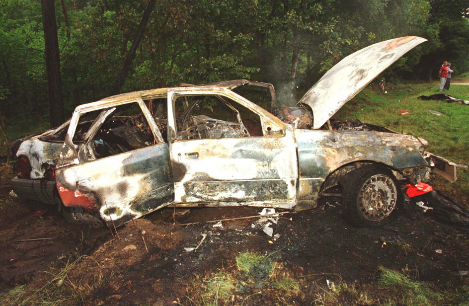 Skutki wypadku pod Przybiernowem – 17.08.1998 r.