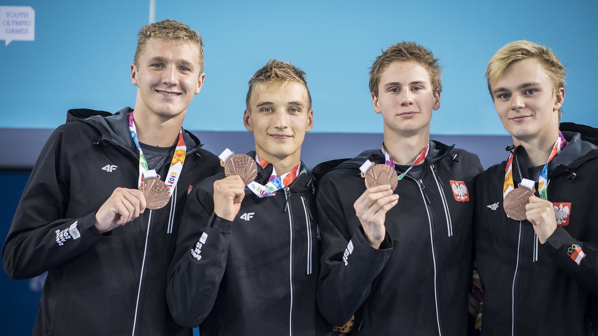 Jakub Kraska, Jan Kałusowski, Jakub Majerski, Bartłomiej Koziejko