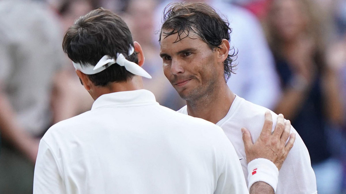Roger Federer i Rafael Nadal w 2019 r.