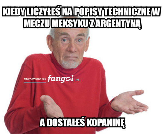 Memy po meczu Argentyna — Meksyk