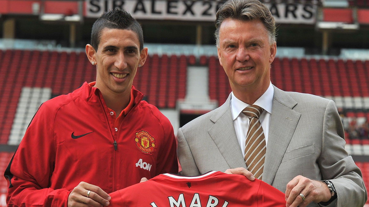 Angel di Maria i Louis van Gaal