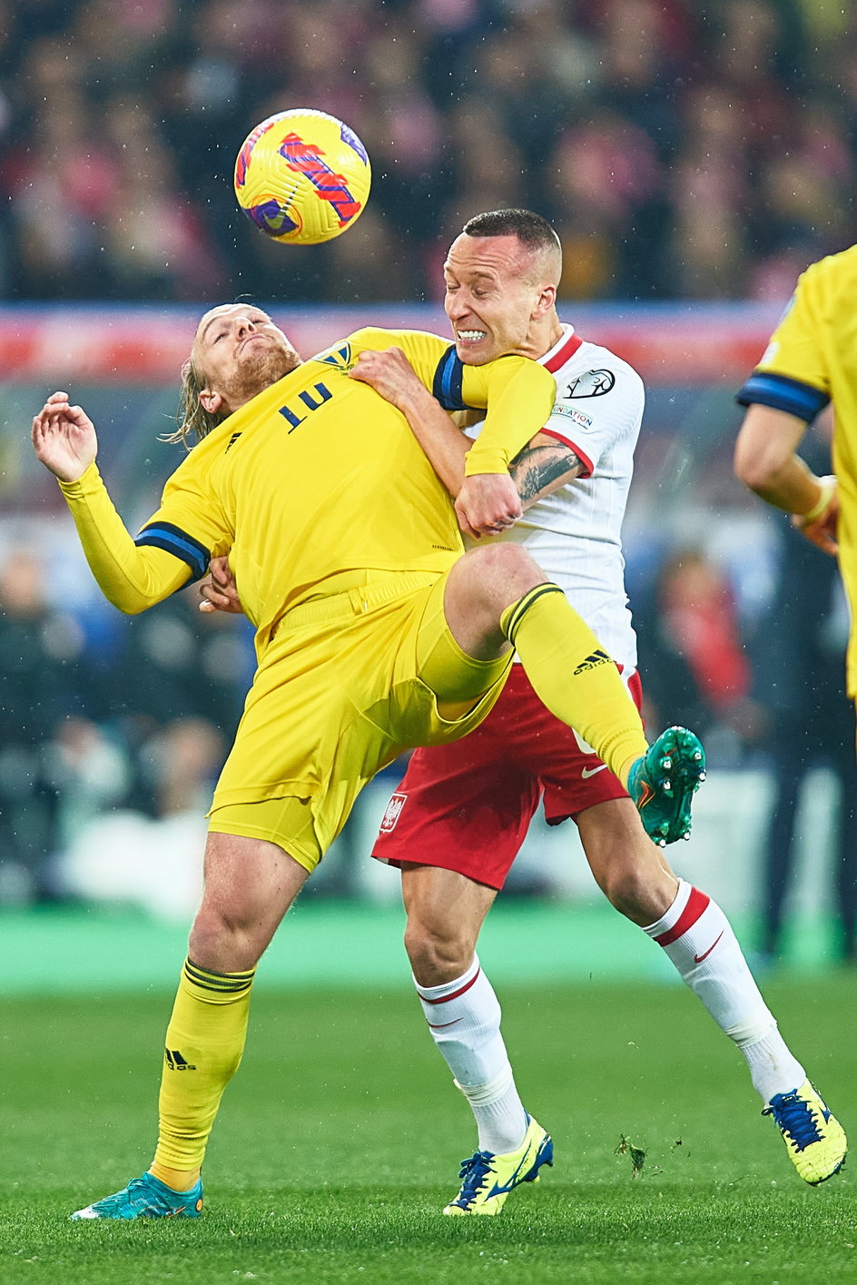 Jacek Góralski i Emil Forsberg