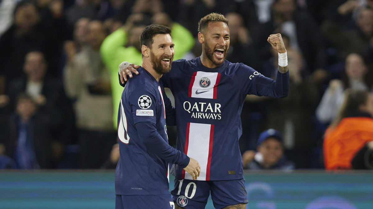 Lionel Messi i Neymar (po prawej)