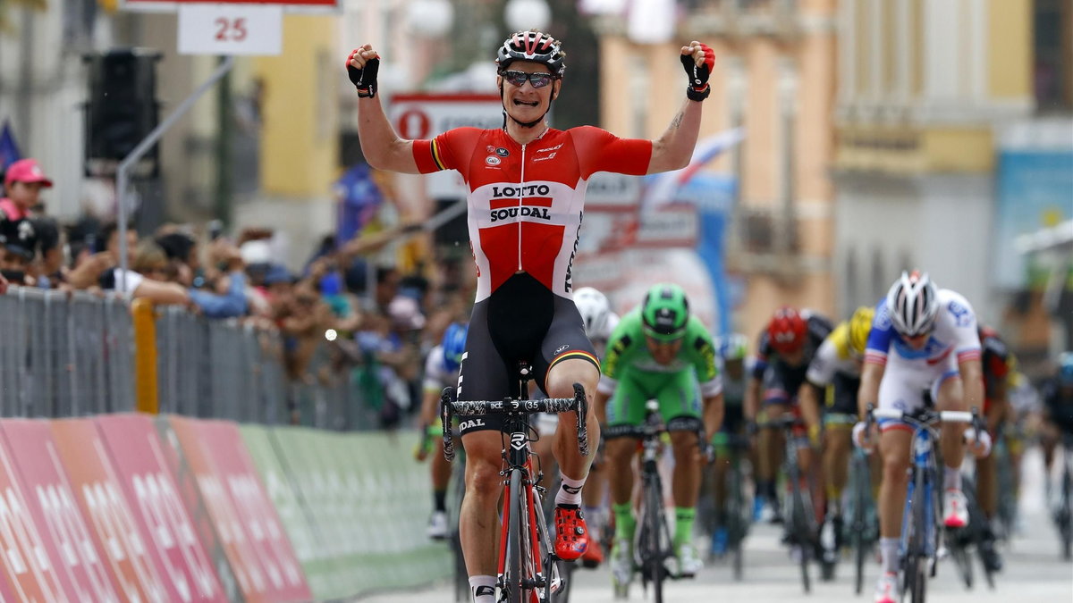 Andre Greipel pokazał w Benevento wielką moc