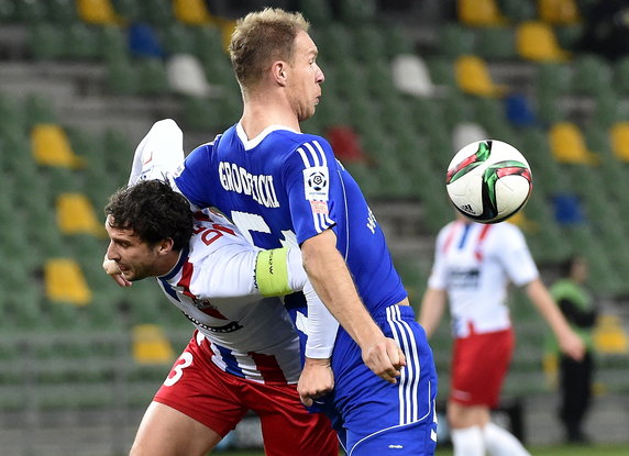 PIŁKA NOŻNA LIGA POLSKA PODBESKIDZIE RUCH  (Robert Demjan Rafał Grodzicki)