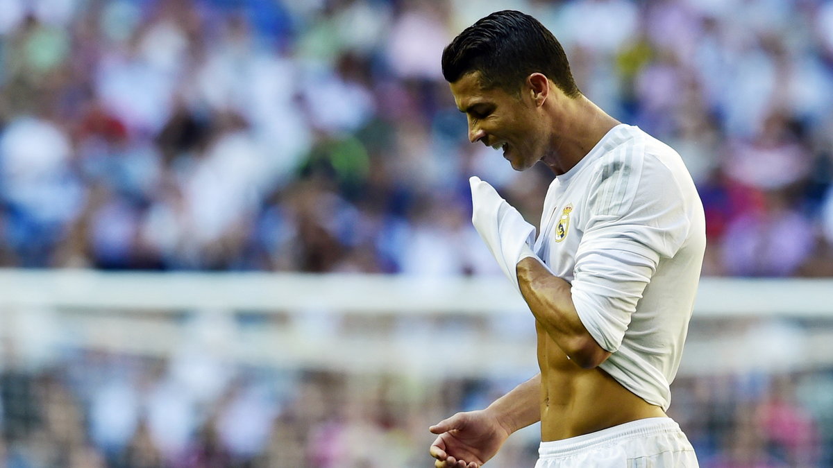 Cristiano Ronaldo - od wczoraj najskuteczniejszy piłkarz w 113-letniej historii Realu Madryt, fot. Javier Soriano / AFP Photo