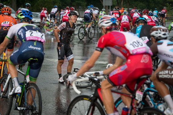 BYDGOSZCZ 71. TOUR DE POLOGNE (peleton upadek)