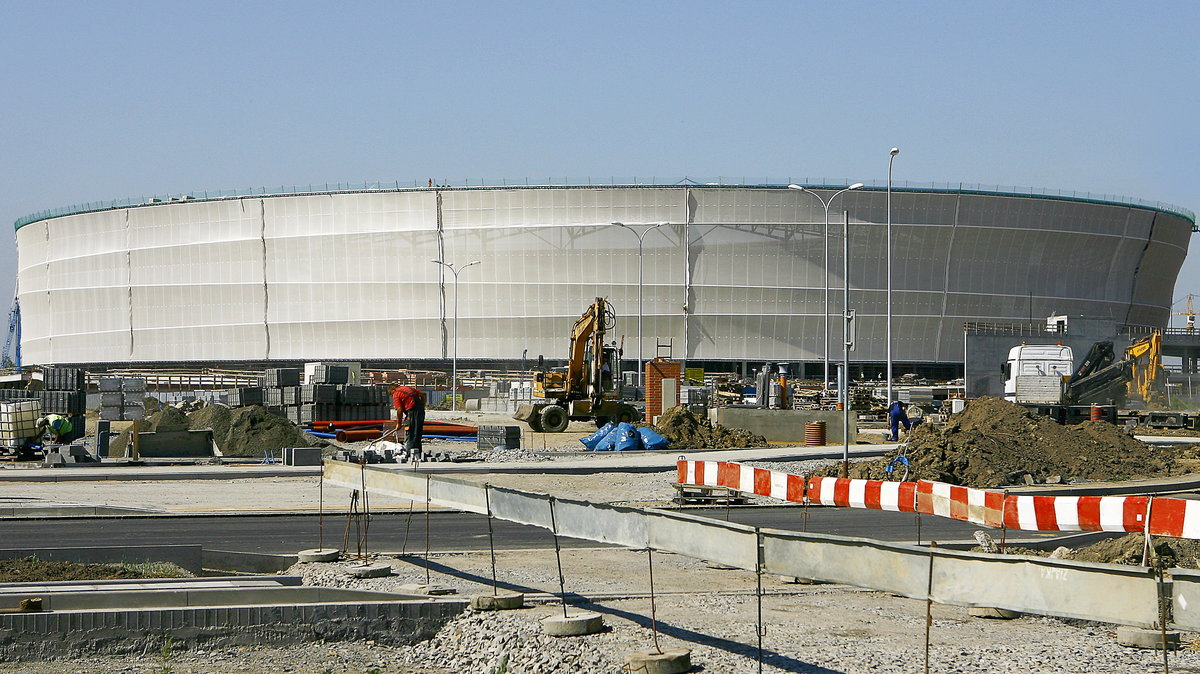 Stadion we Wrocławiu, fot. Maciej Maziej / Onet.