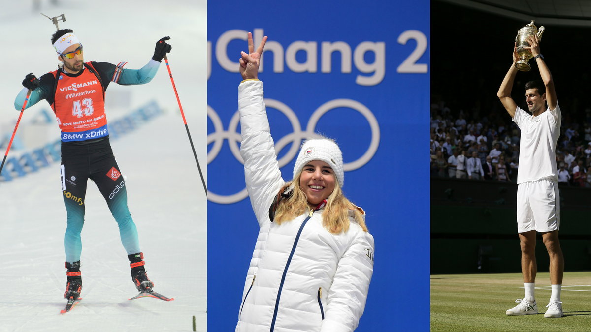 Martin Fourcade, Ester Ledecka i Novak Djoković