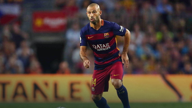 Javier Mascherano, fot. AFP