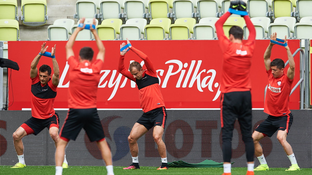 Trening reprezentacji Polski