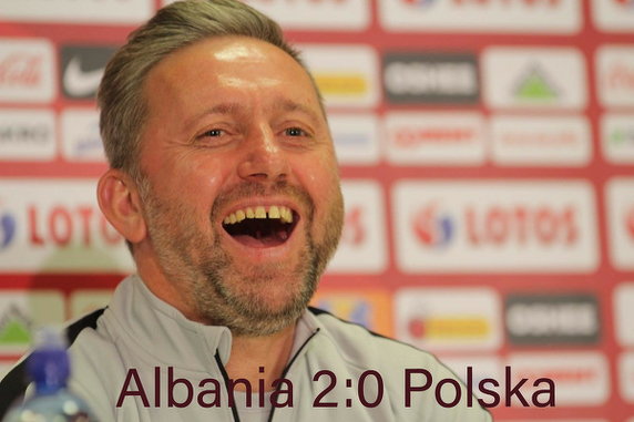 Memy po meczu Albania — Polska