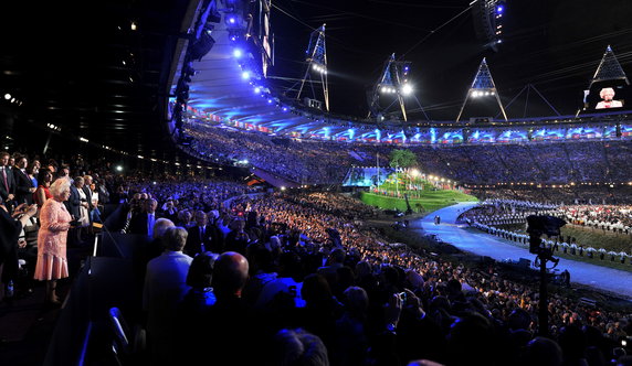 Ceremonia otwarcia igrzysk olimpijskich w Londynie