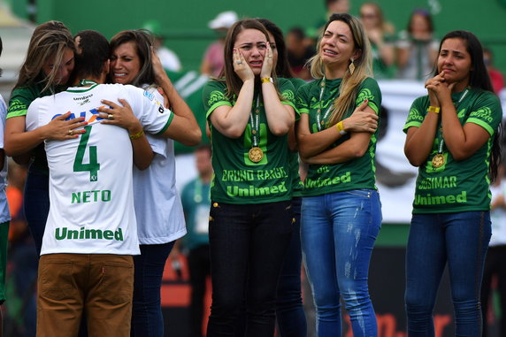 FBL-BRAZIL-CHAPECOENSE-PALMEIRAS-SURVIVORS