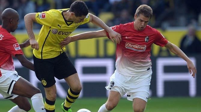 Robert Lewandowski i Matthias Ginter