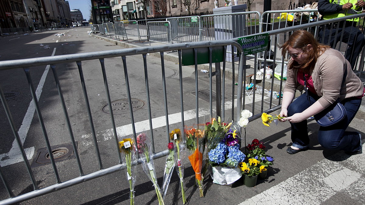 Trasa maratonu w Bostonie po zamachu w 2013 roku