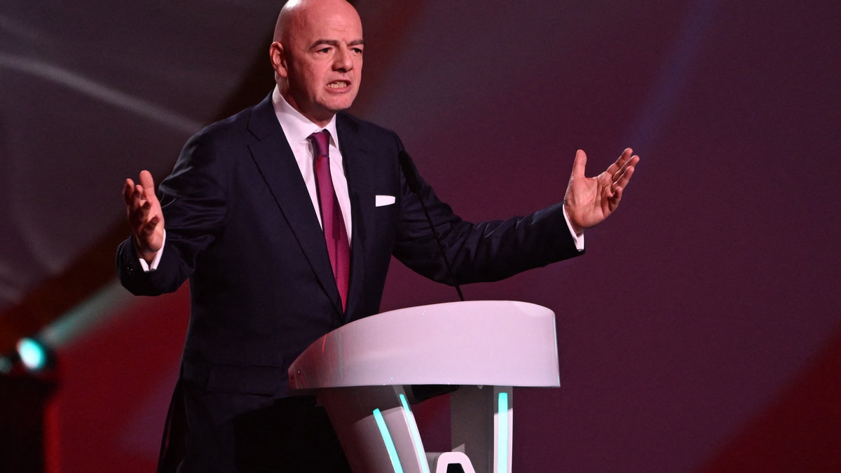 Prezydent FIFA Gianni Infantino