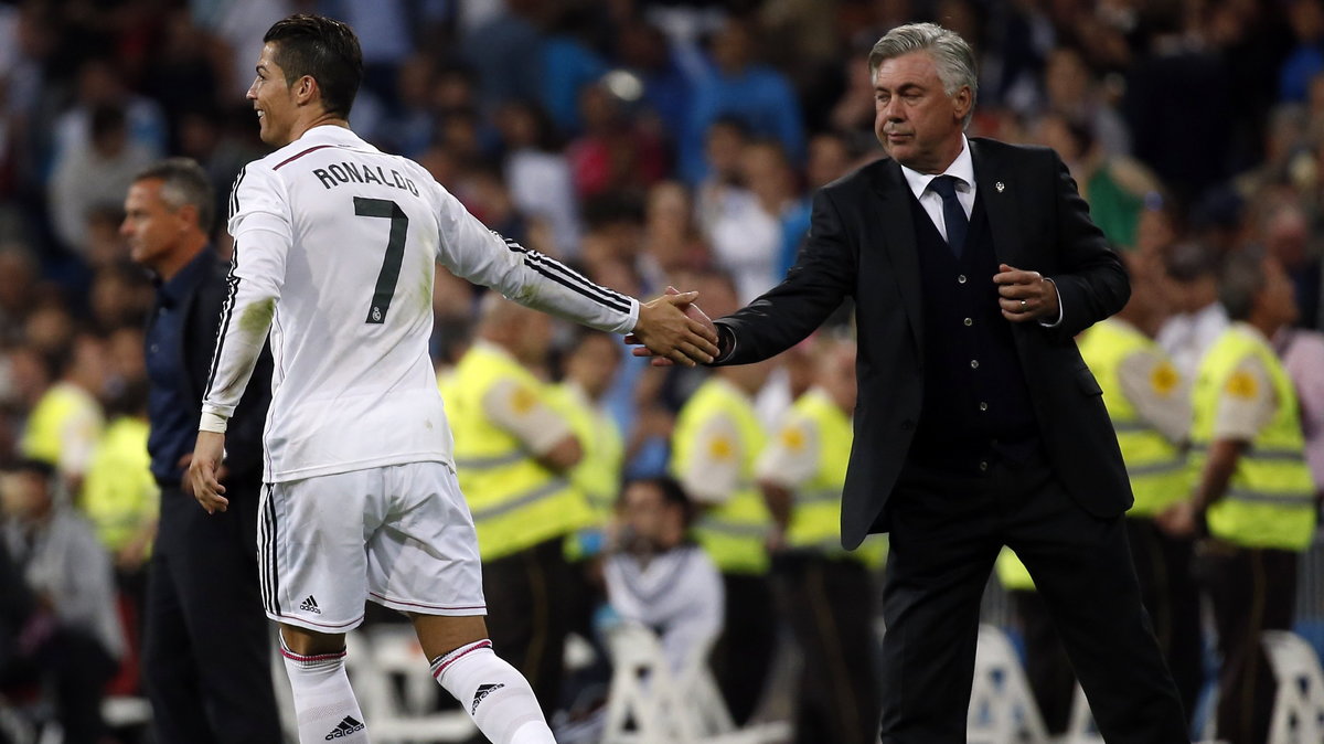 Carlo Ancelotti, Cristiano Ronaldo