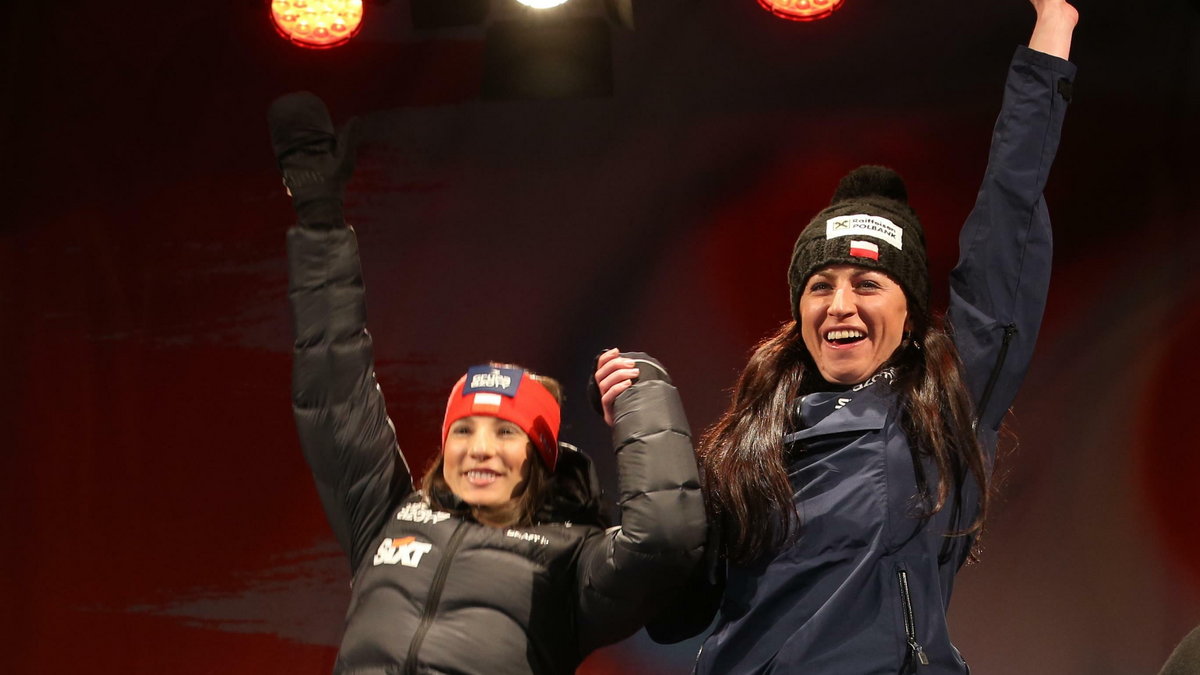 Justyna Kowalczyk i Sylwia Jaśkowiec