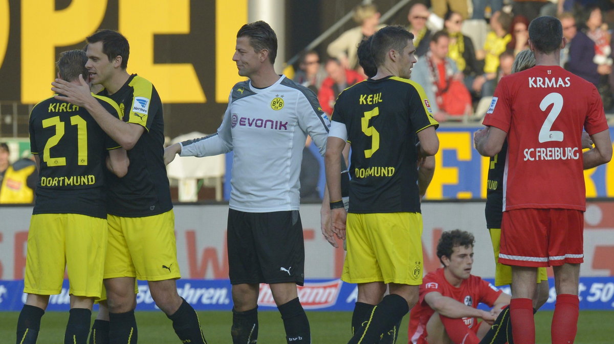 Borussia Dortmund wygrała z Freiburg 