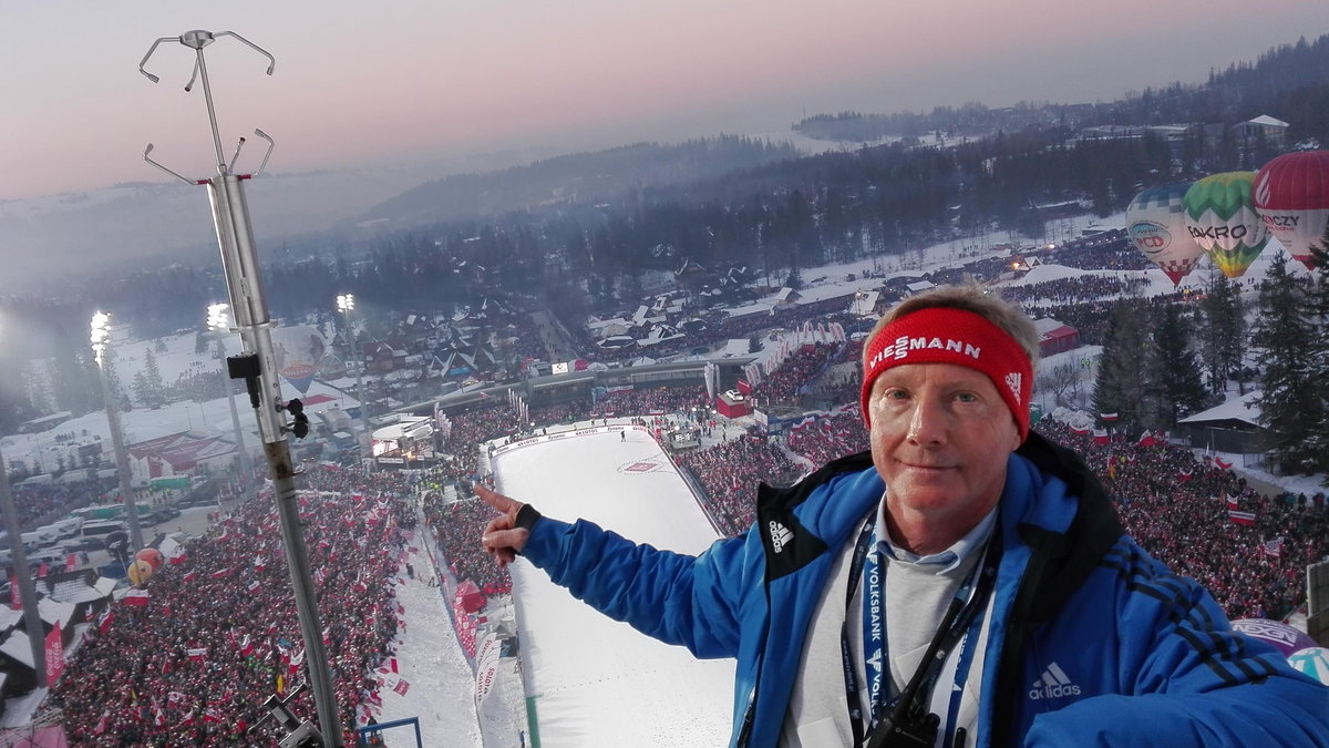 skoki warunki Walter Hofer