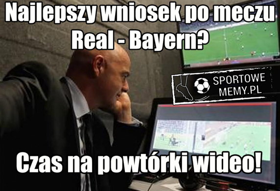 Real pokonał Bayern i awansował do półfinału Ligi Mistrzów - memy po meczu