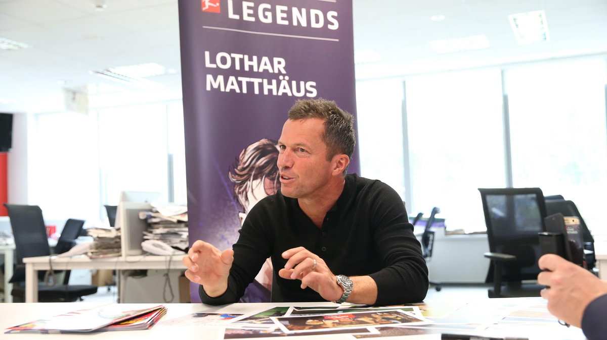 Lothar Matthaus w Przegladzie Sportowym