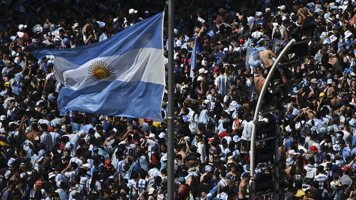 Feta w Argentyna z okazji zdobycia mistrzostwa świata w piłce nożnej