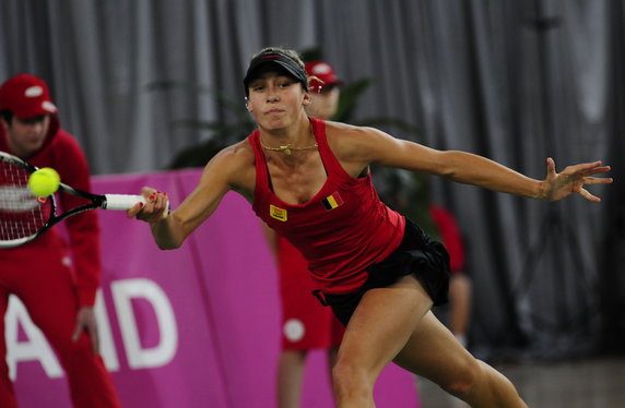 TENIS FED CUP POLSKA BELGIA