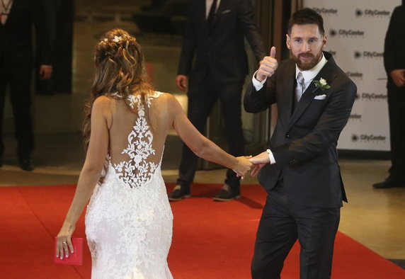 ARGENTINA SOCCER MESSI (Wedding of Argentinian soccer player Lionel Messi and Antonella Roccuzzo in Rosario)