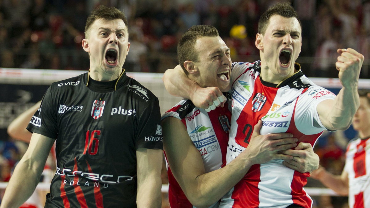 Asseco Resovia: Krzysztof Ignaczak, Paul Lotman i Zbigniew Bartman