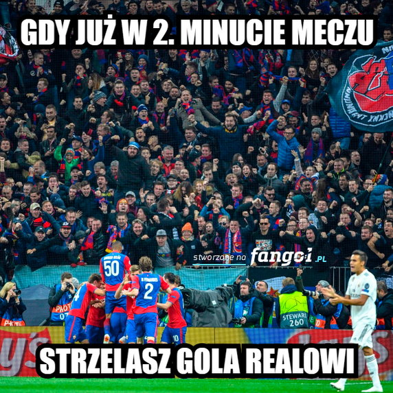 Memy po meczu CSKA Moskwa - Real Madryt
