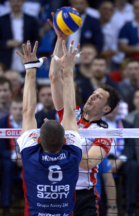 SIATKÓWKA LIGA POLSKA ASSECO RESOVIA ZAKSA KĘDZIERZYN  (Olieg Achrem Dawid Konarski )