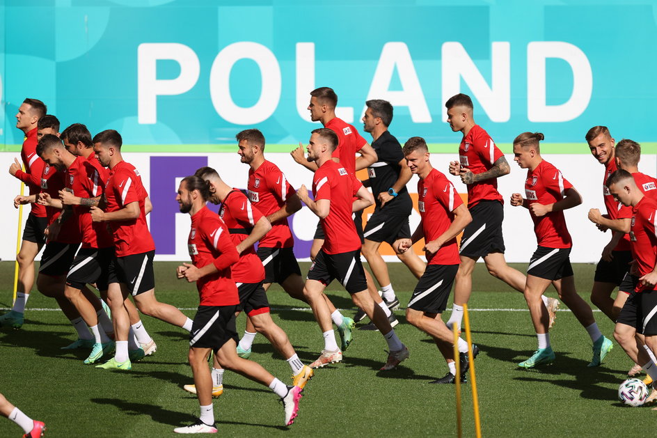 Trening reprezentacji Polski w Gdańsku
