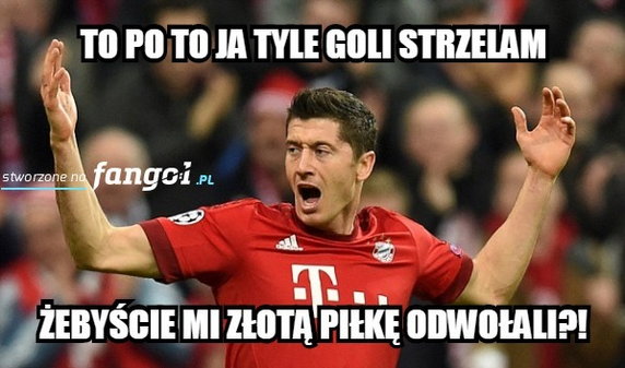 Złota Piłka odwołana - memy