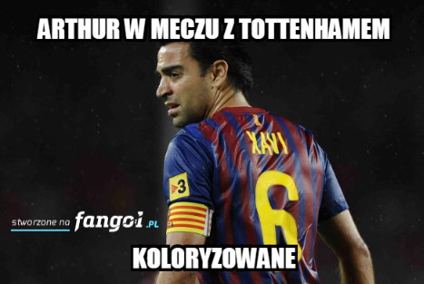 Memy po meczu Tottenham Hotspur - FC Barcelona