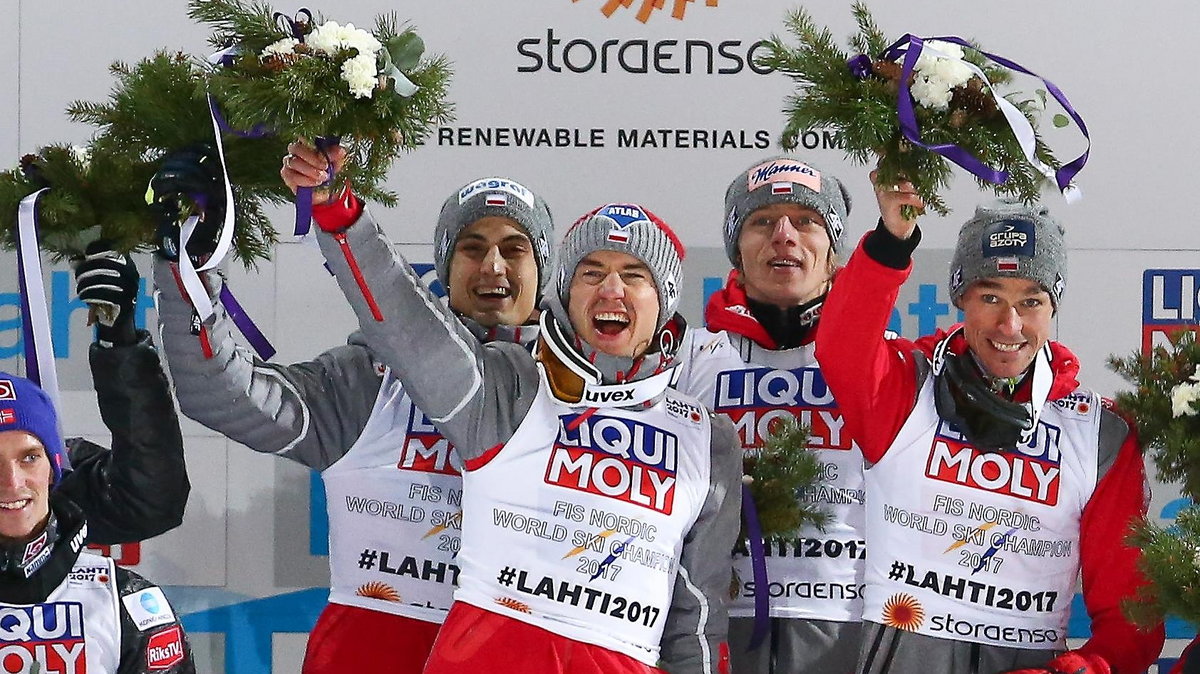 Kamil Stoch, Piotr Żyła, Maciej Kot, Dawid Kubacki