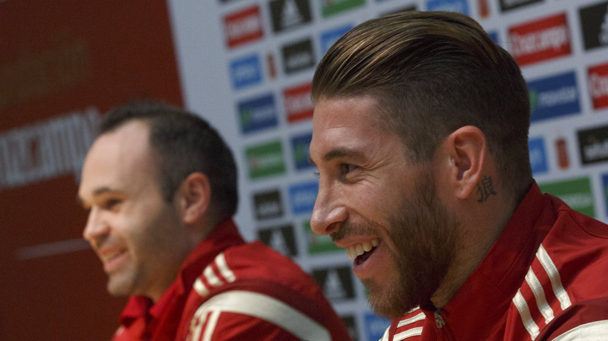 Sergio Ramos i Andres Iniesta 