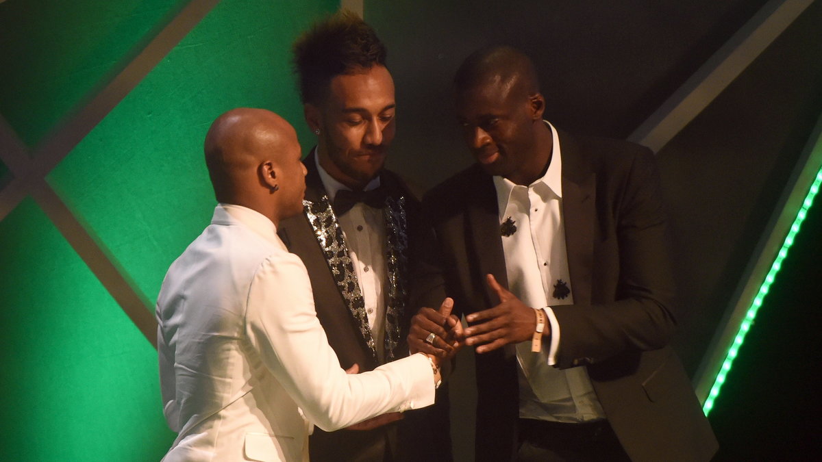 Trójka finalistów głosowania: Andre Ayew, Pierre-Emerick Aubameyang i Yaya Toure