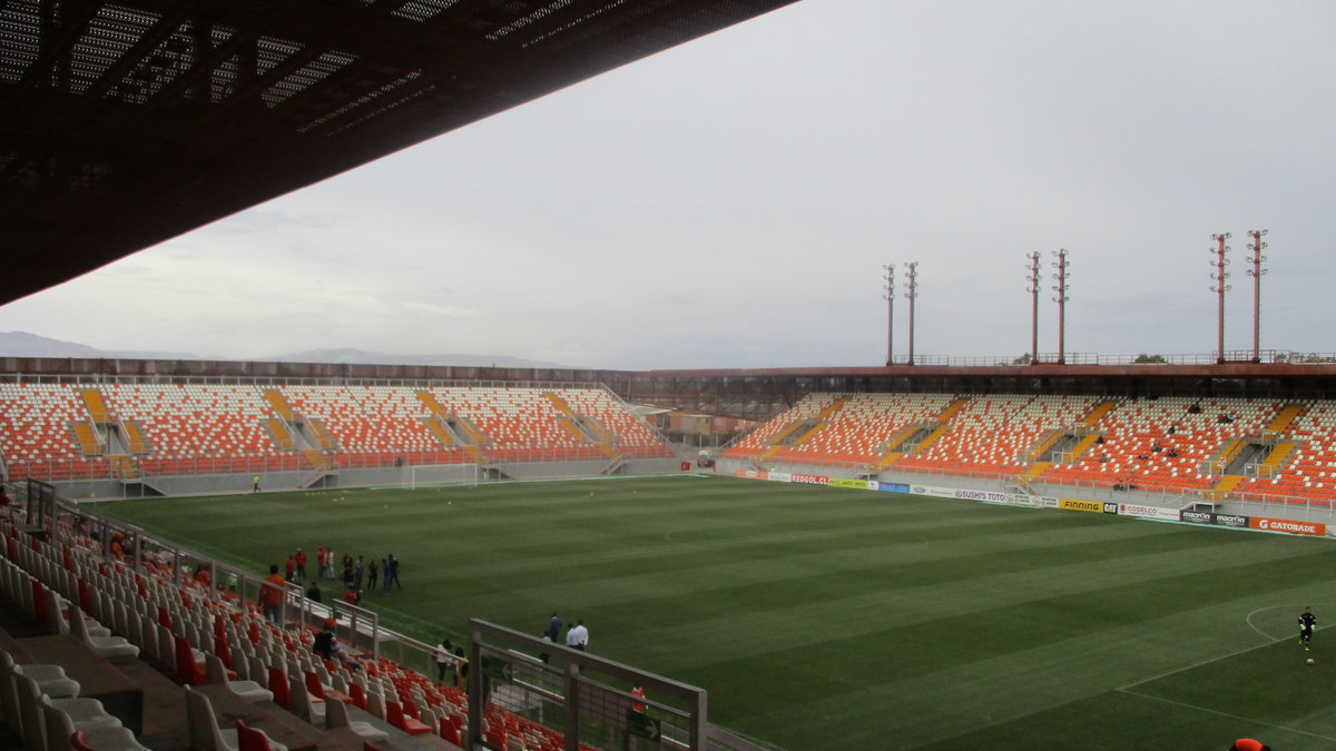 Stadion w obiekcie "Pomarańczowy Dom" w Chile