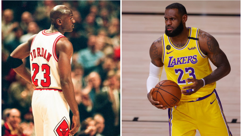 Michael Jordan i LeBron James