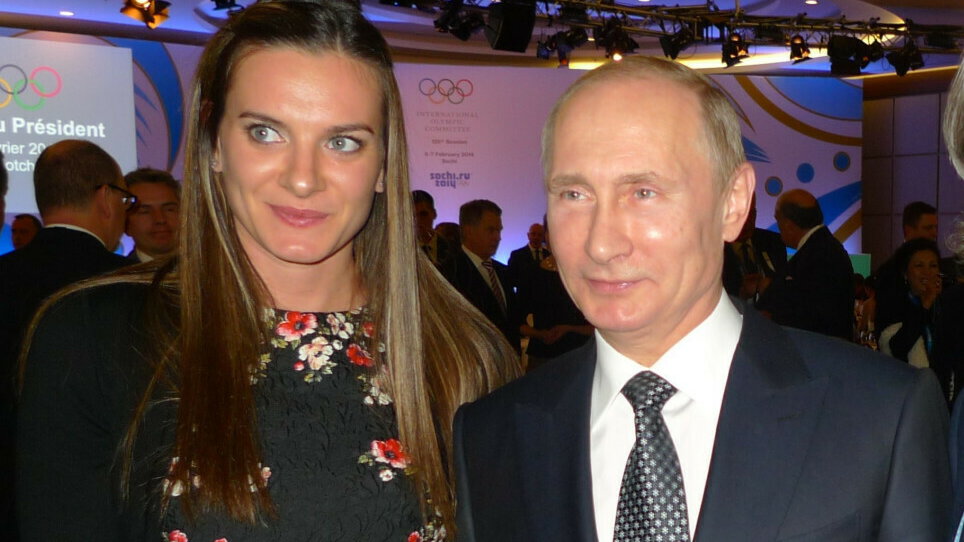 Jelena Isinbajewa, Władimir Putin