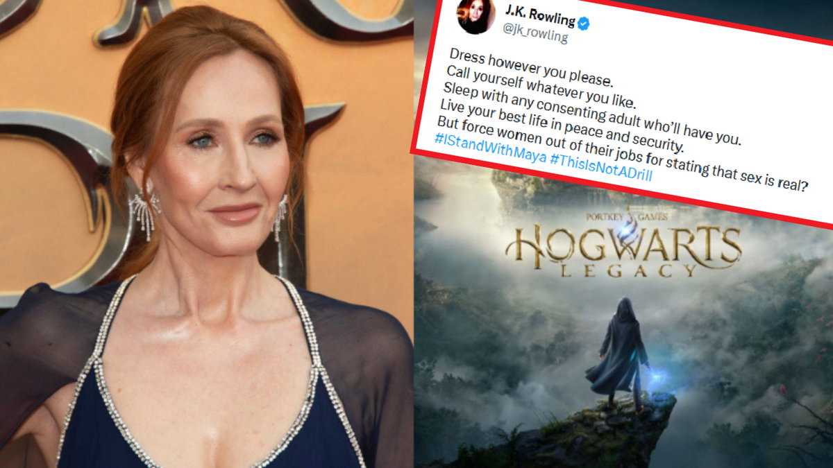 J.K. Rowling i Hogwarts Legacy