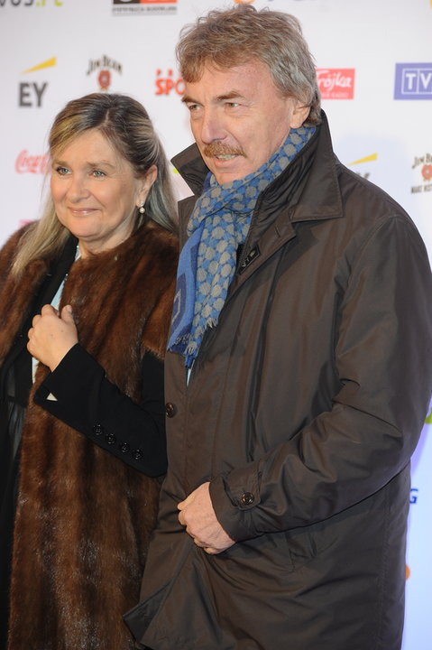 Zbigniew Boniek z żoną