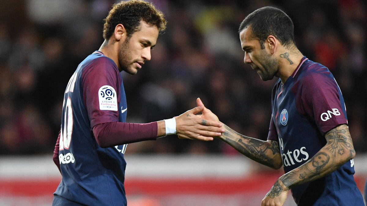 neymar and alves